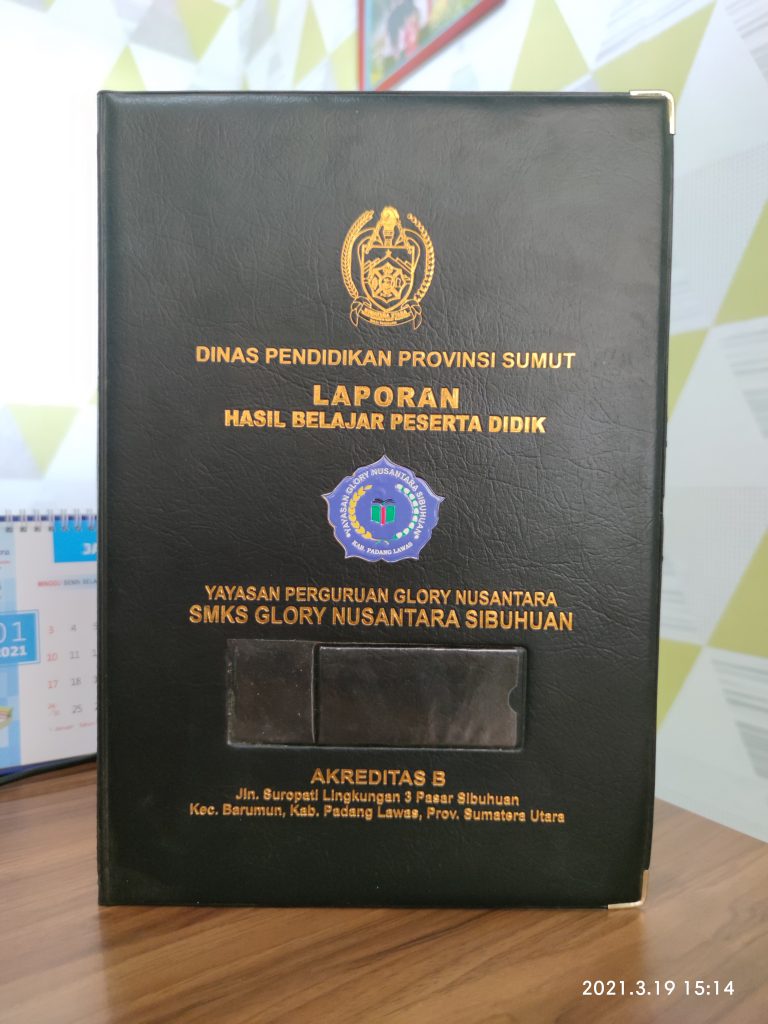 Sampul Raport K13 Padang